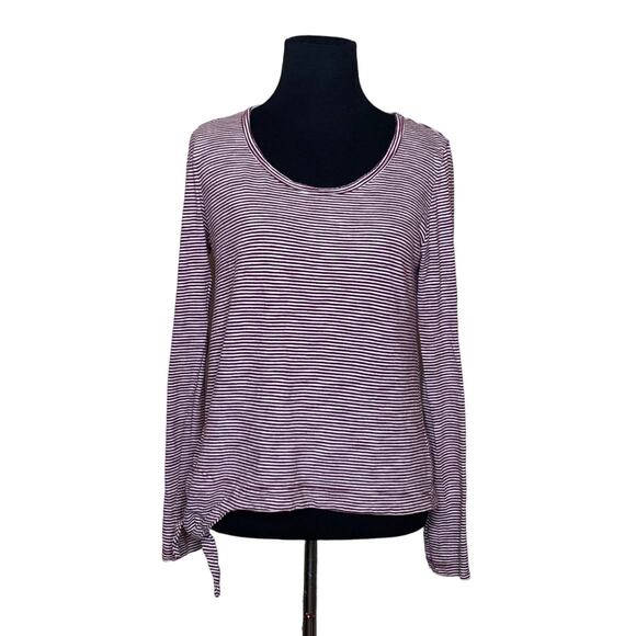 Gap red white striped long sleeves top size XS - Picture 1 of 12